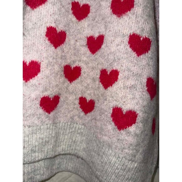 CeCe Pink Heart Pattern Sweater - Picture 4 of 5